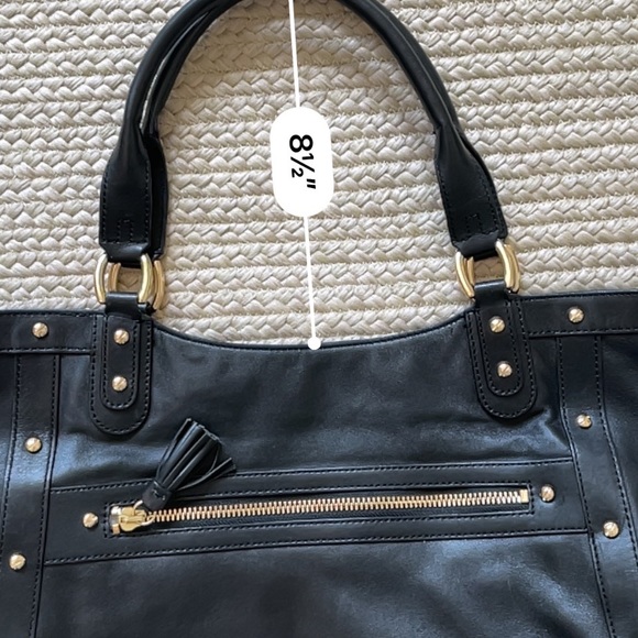 Cole Haan Leather Shoulder Tote - Picture 9 of 11